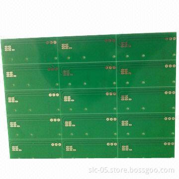 Single-sided PCBs with surface finish HAL/LF